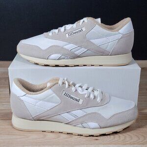 Reebok x JJJJound Classic Nylon Shoes Mens Size 9 White Athletic Sneakers FY6070